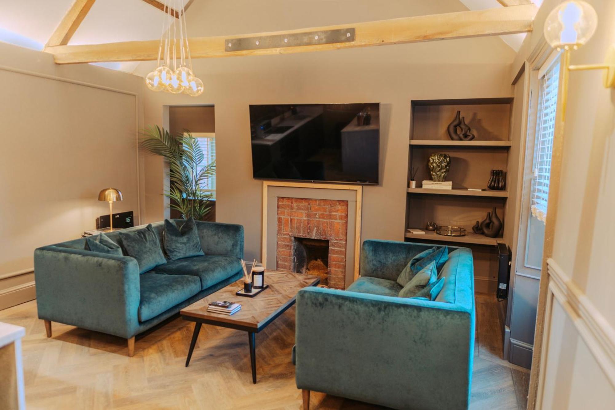 Magistrates Penthouse Suite - Town Centre Apartments With Spa Morpeth Eksteriør bilde